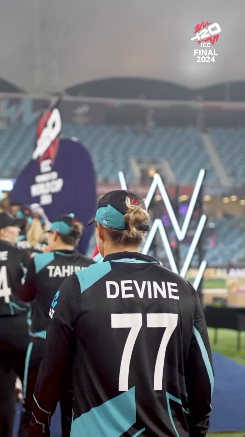 SOPHIE DEVINE WINS THE 2024 T20 WORLD CUP