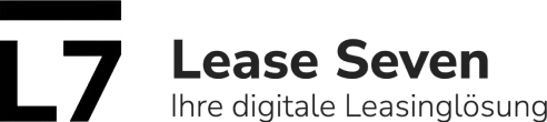 Logo von Lease Seven mit dem Schriftzug „Ihre digitale Leasinglösung“
