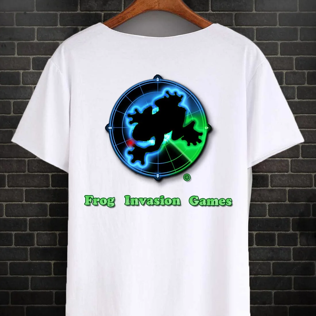 T-Shirt Frog Invasion Games Logo
