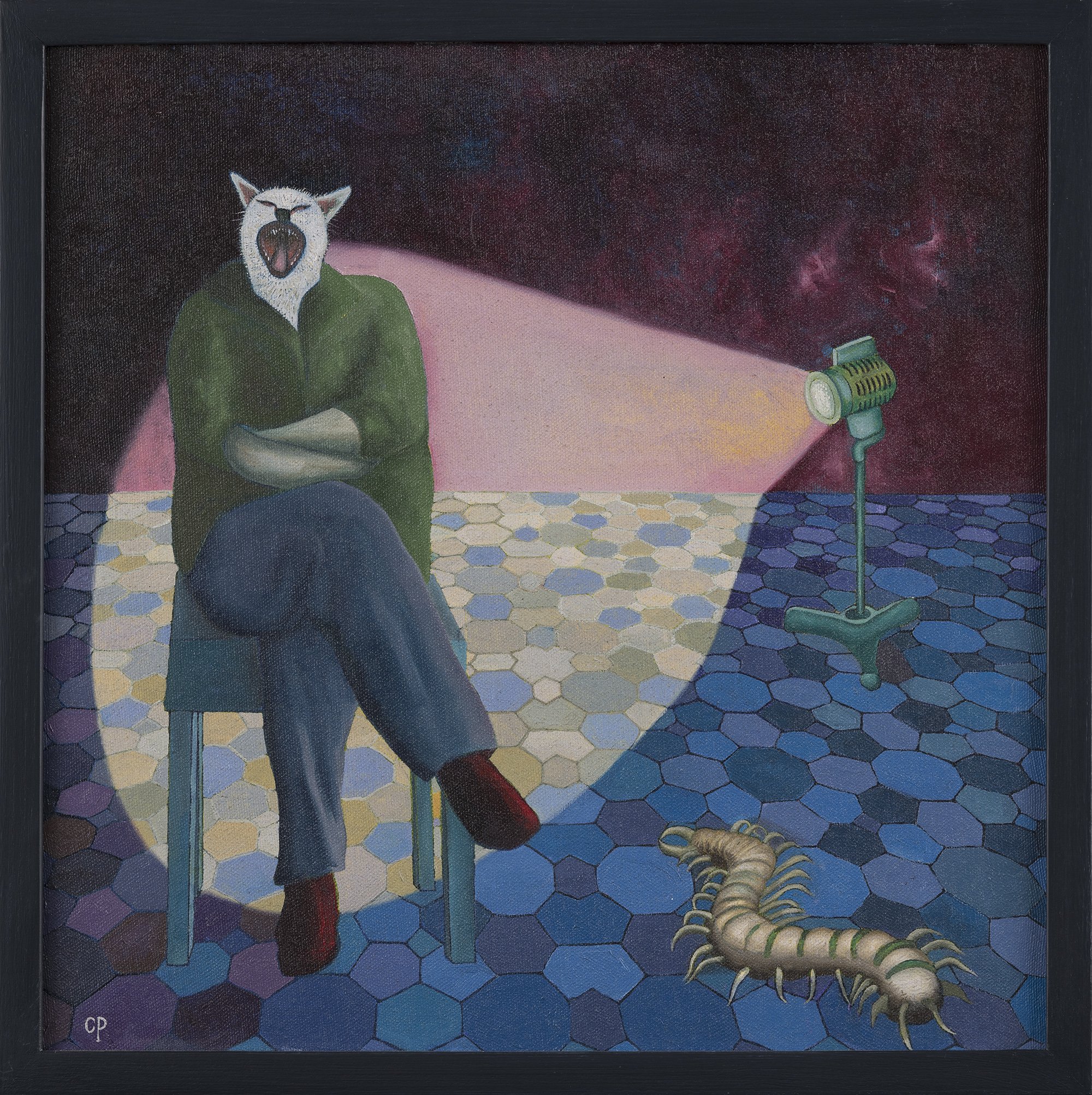 Yaganza, 2014, oil on canvas, 44x44cm