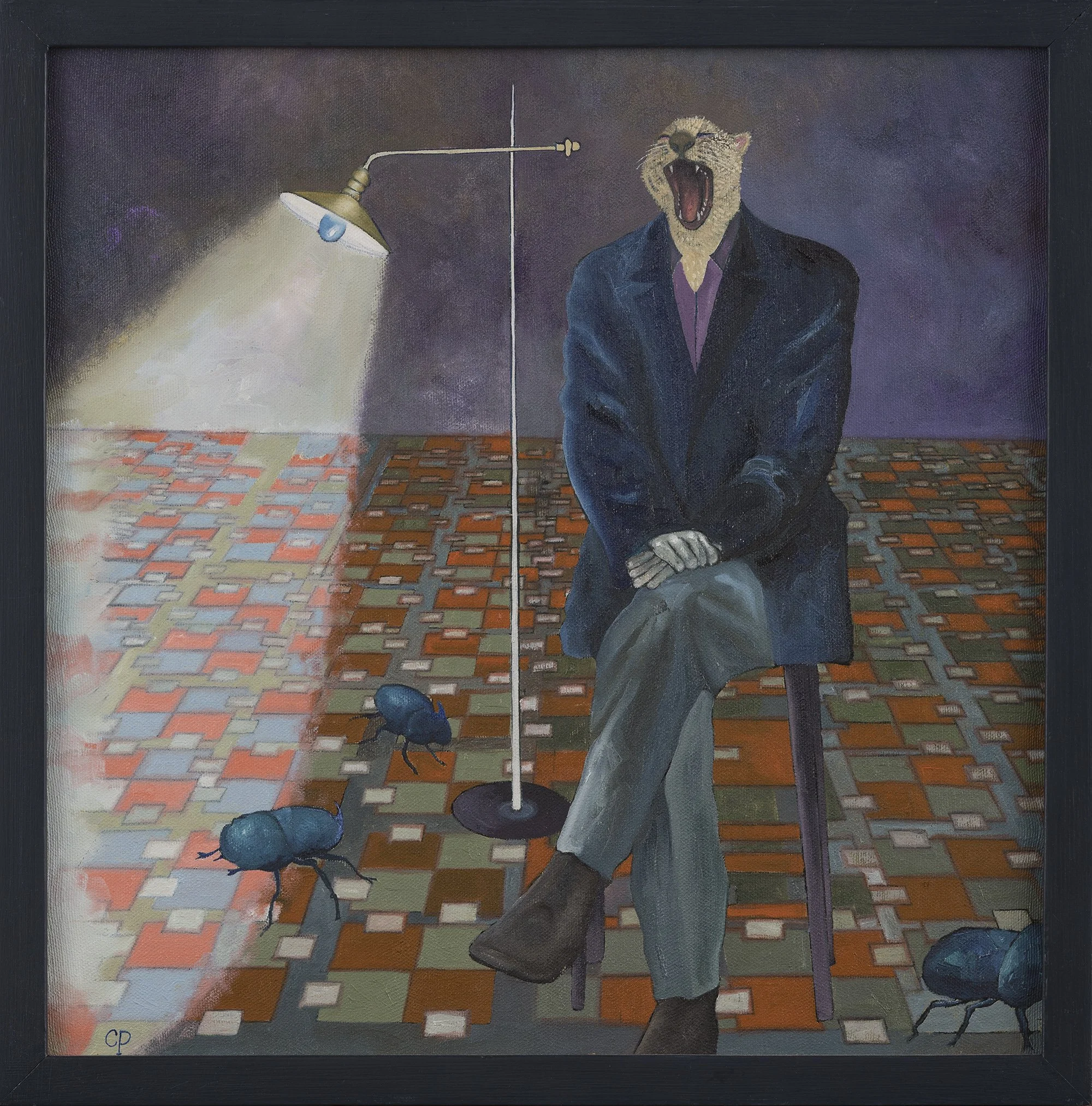 Lachixla, 2014, oil on canvas, 44x44cm