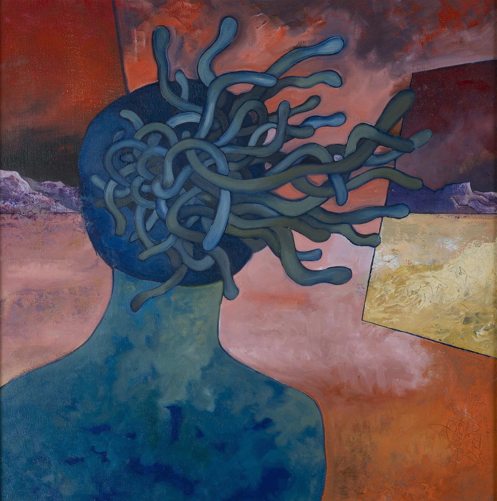 Galena, 2014, oil on canvas, 60x60cm