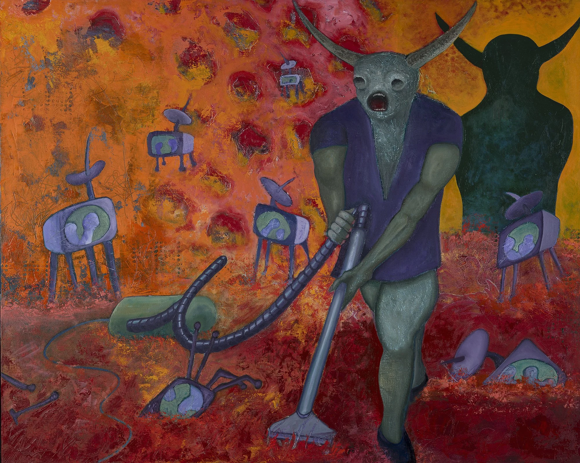Hoover VIII, 2014/26, oil on canvas, 80x100cm