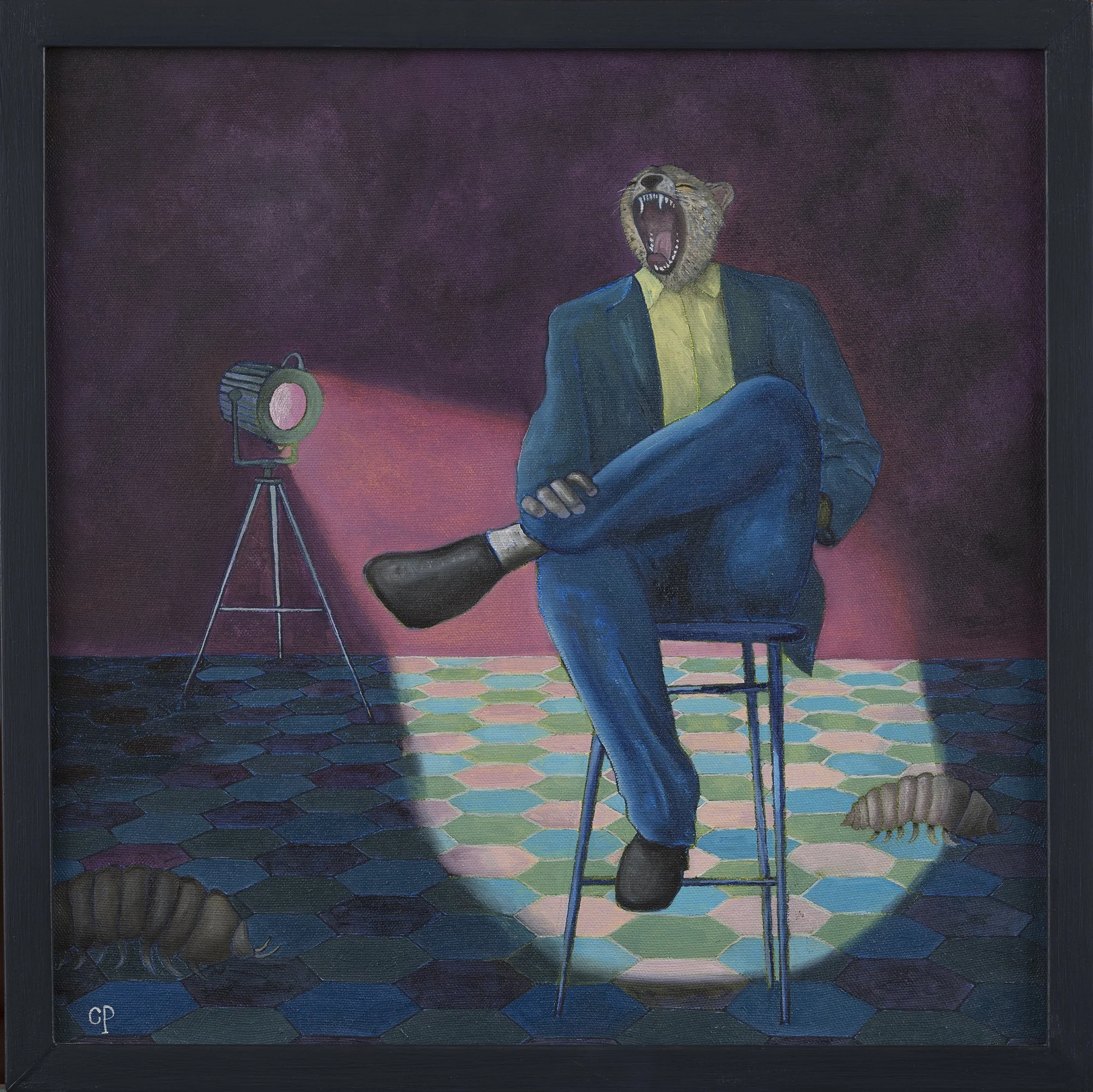 Xagacia, 2014, oil on canvas, 44x44cm