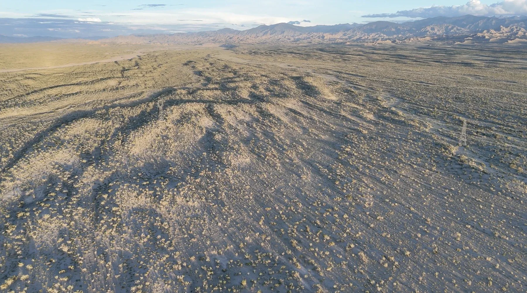 Landscape under restoration · Qaidam Basin