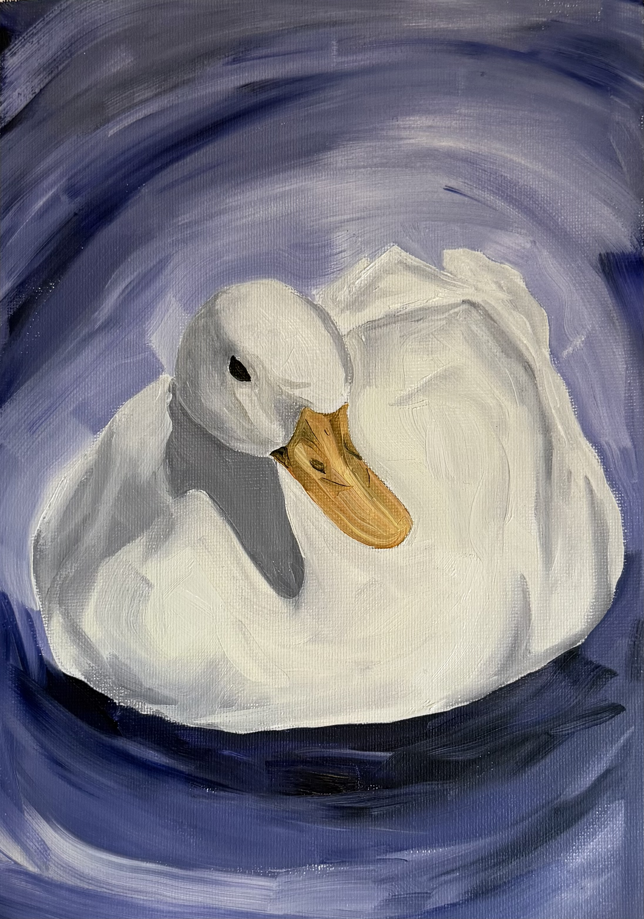 be friends with ducks (original).