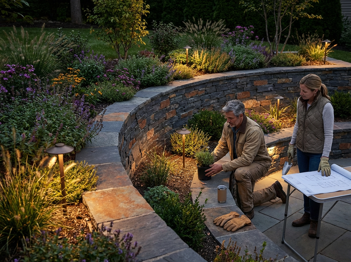 Stone Retaining Walls