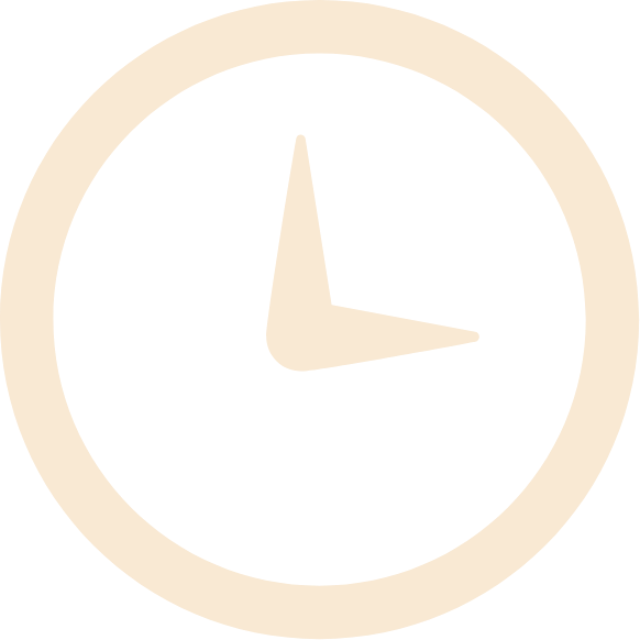 Horloge analogique montrant 3 heures.