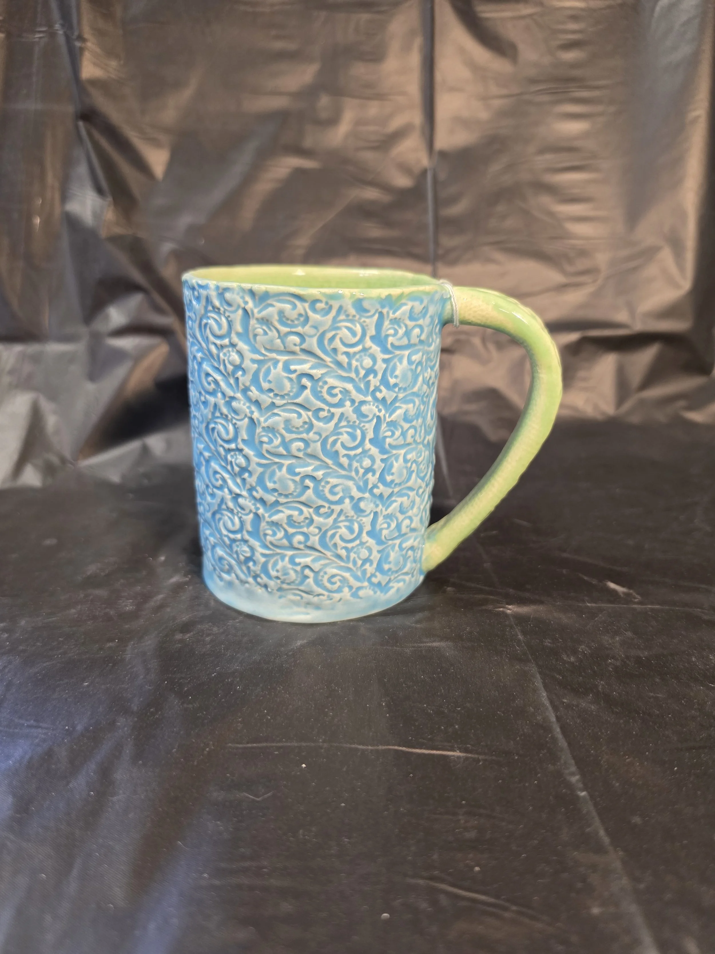 Blue and Green mug
