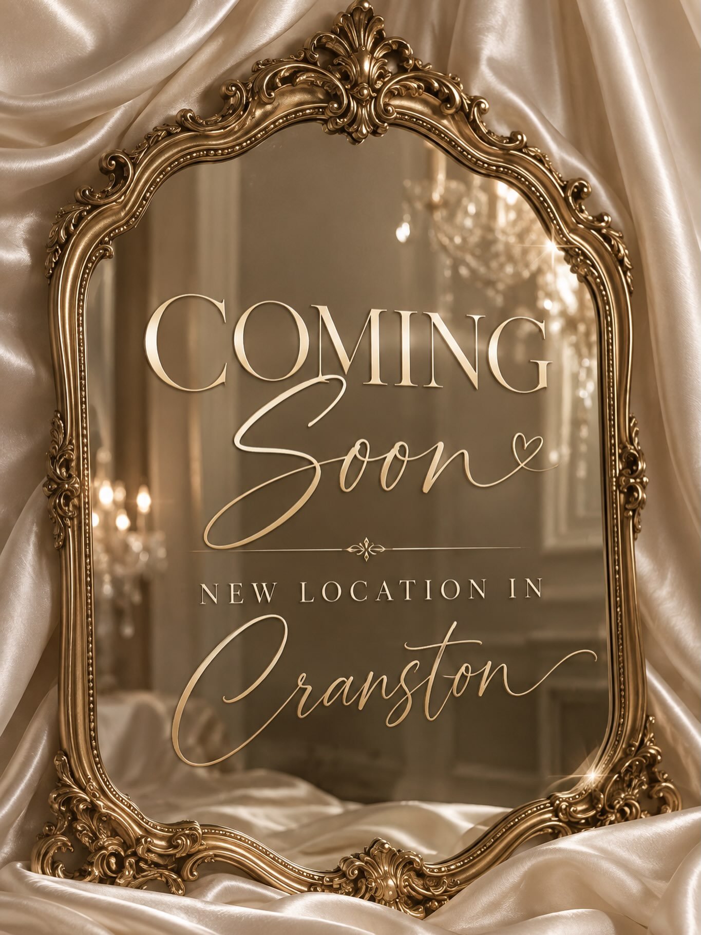 Happy to announce I will be teaming up with @bridalhair_bychantel and opening a new location in Cranston, RI.  We are so excited for this new chapter and for all of our brides to see the new space!