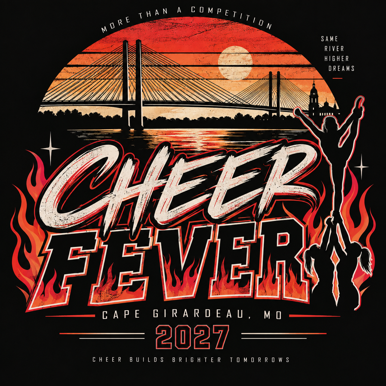 Cheer Fever Cape Girardeau T-Shirt