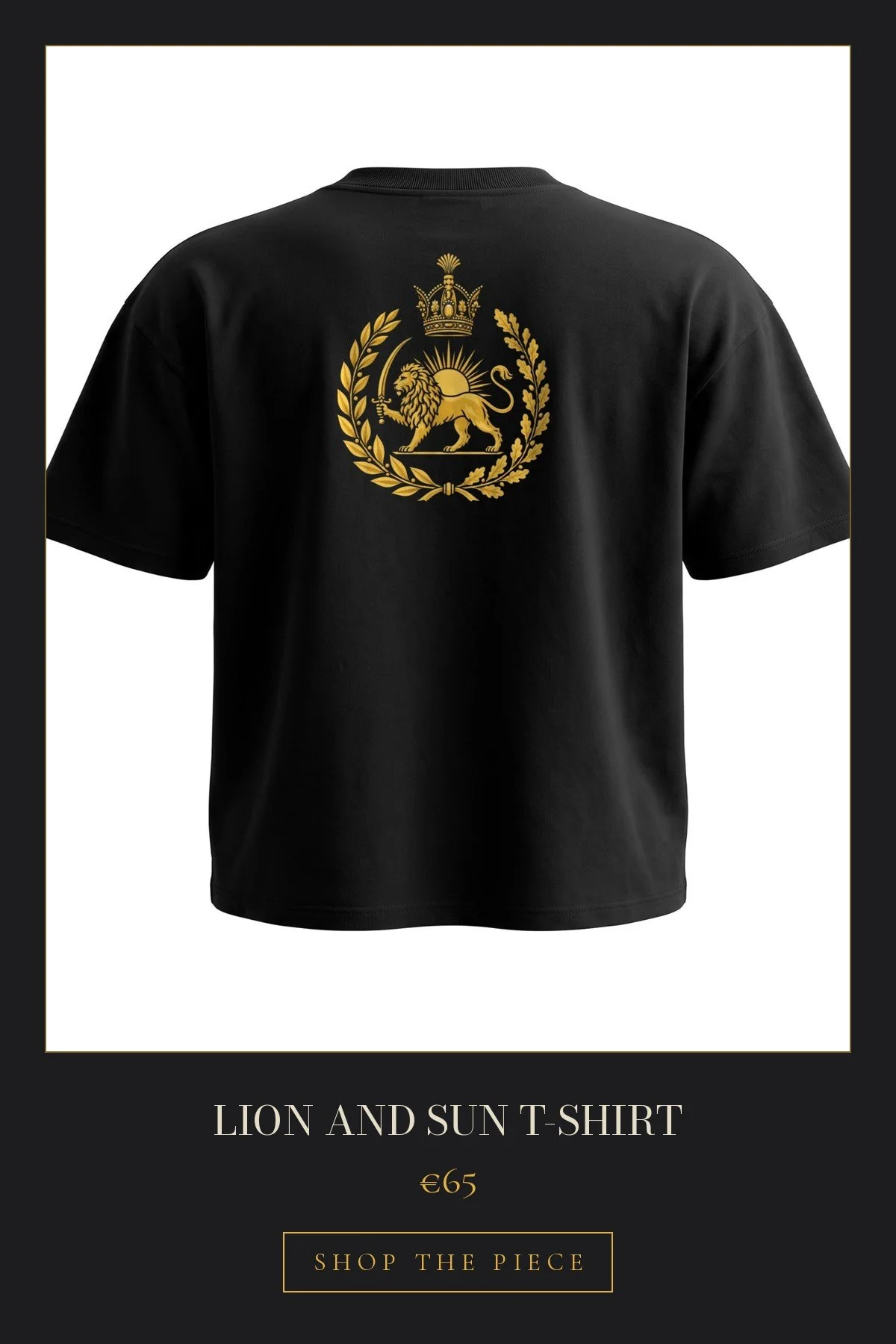 Lion and Sun T-Shirt | €65