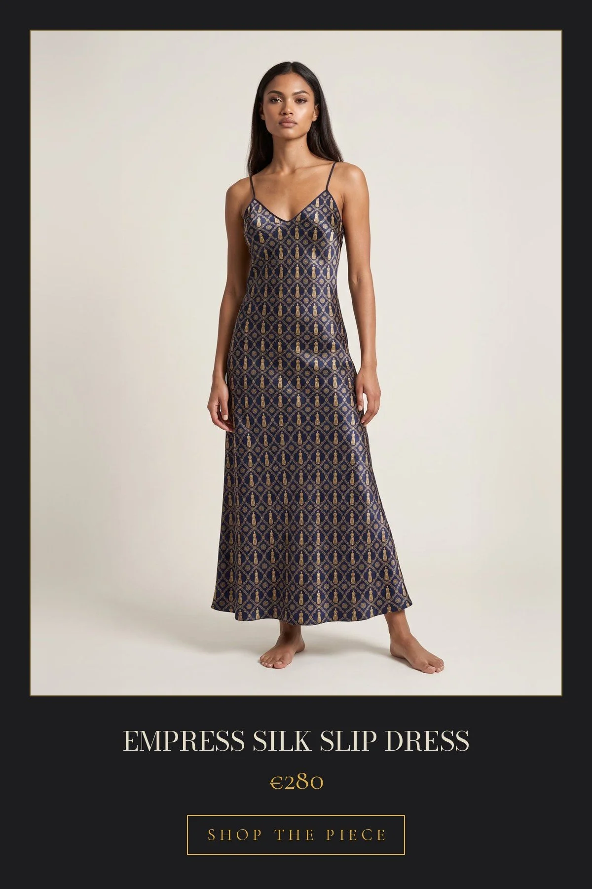 Empress Silk Slip Dress | €280