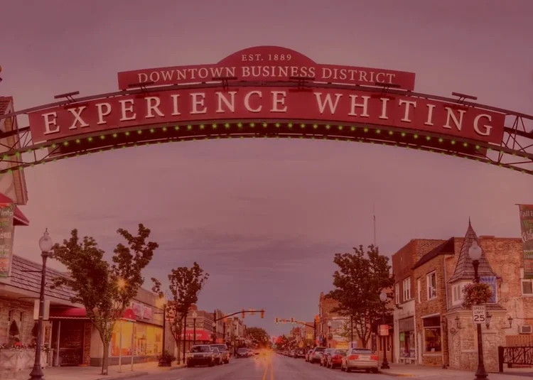 Downtown Whiting today