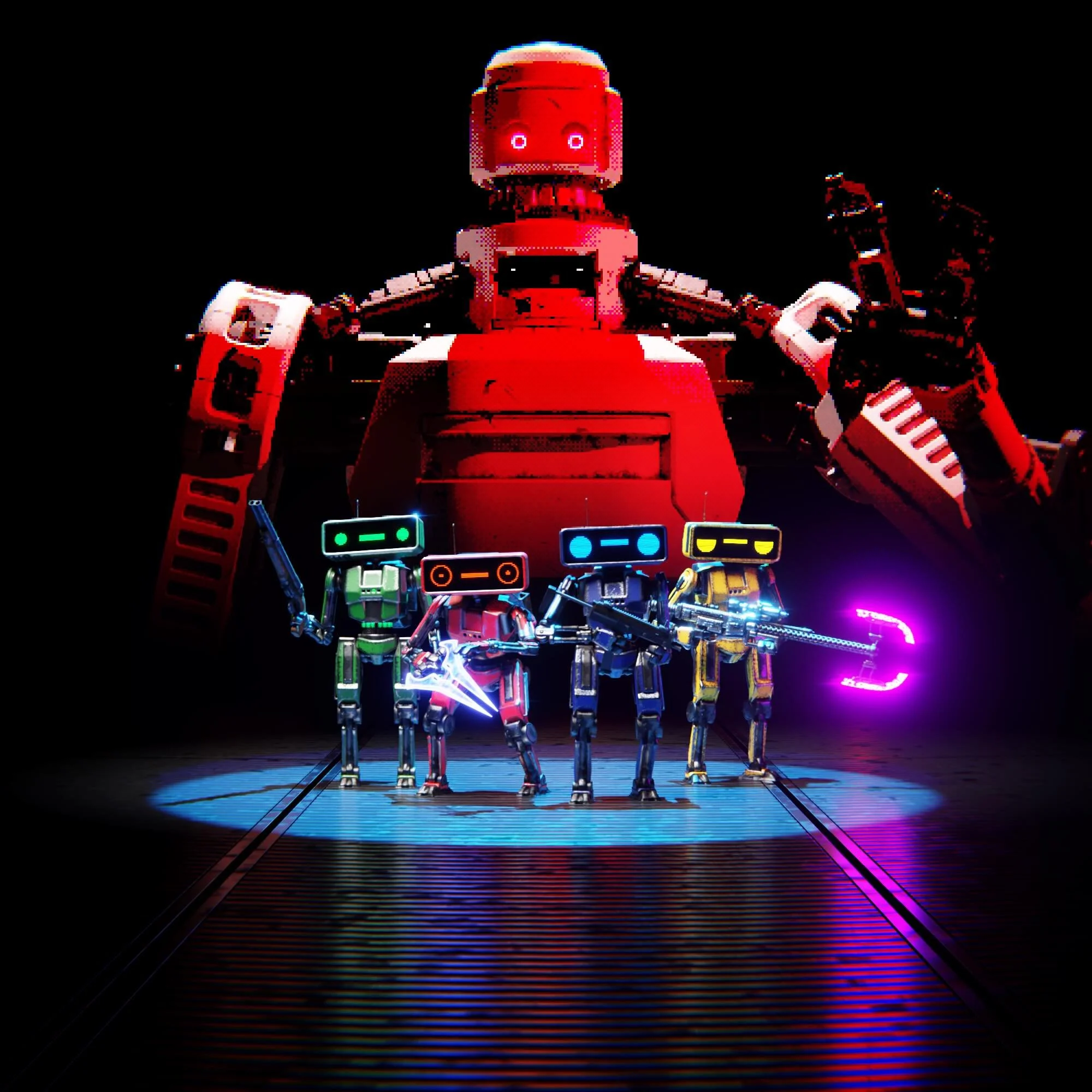 New robot drop
