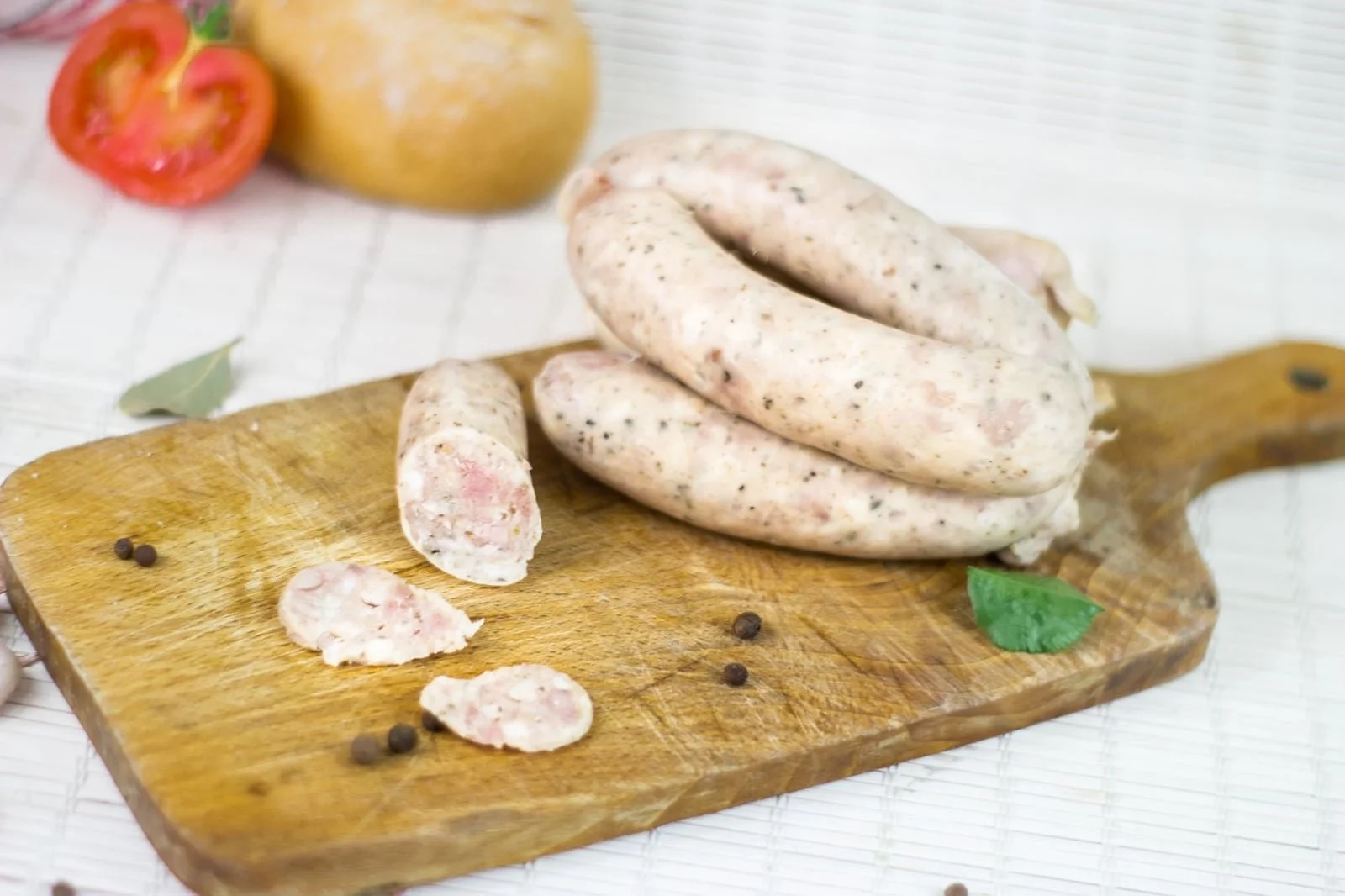 Linguiça de frango
Mais leve, para grelha ou frigideira.