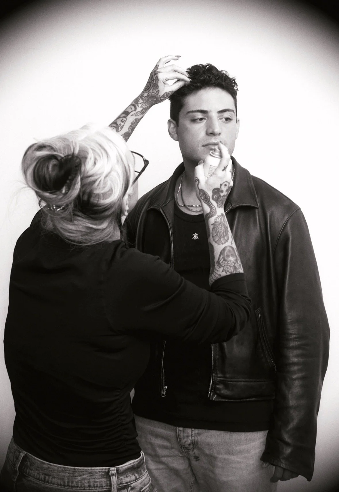 men's groomer Amanda Bourne in Los Angeles