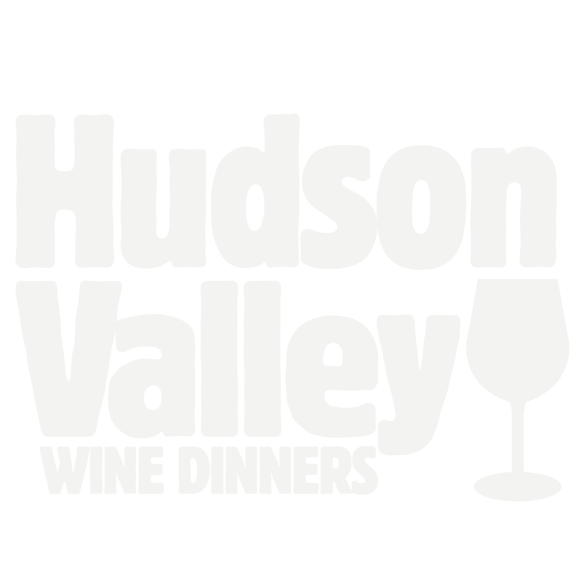 Bold white text on a black background that reads 'Husband WINE Dinners'.