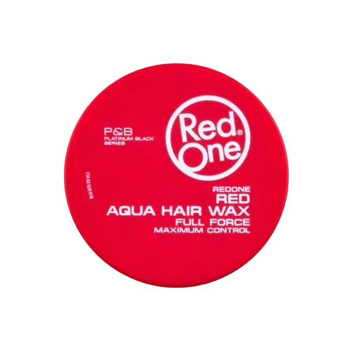 Cera para cabello Red One Aqua Hair Wax tapa roja fijación fuerte