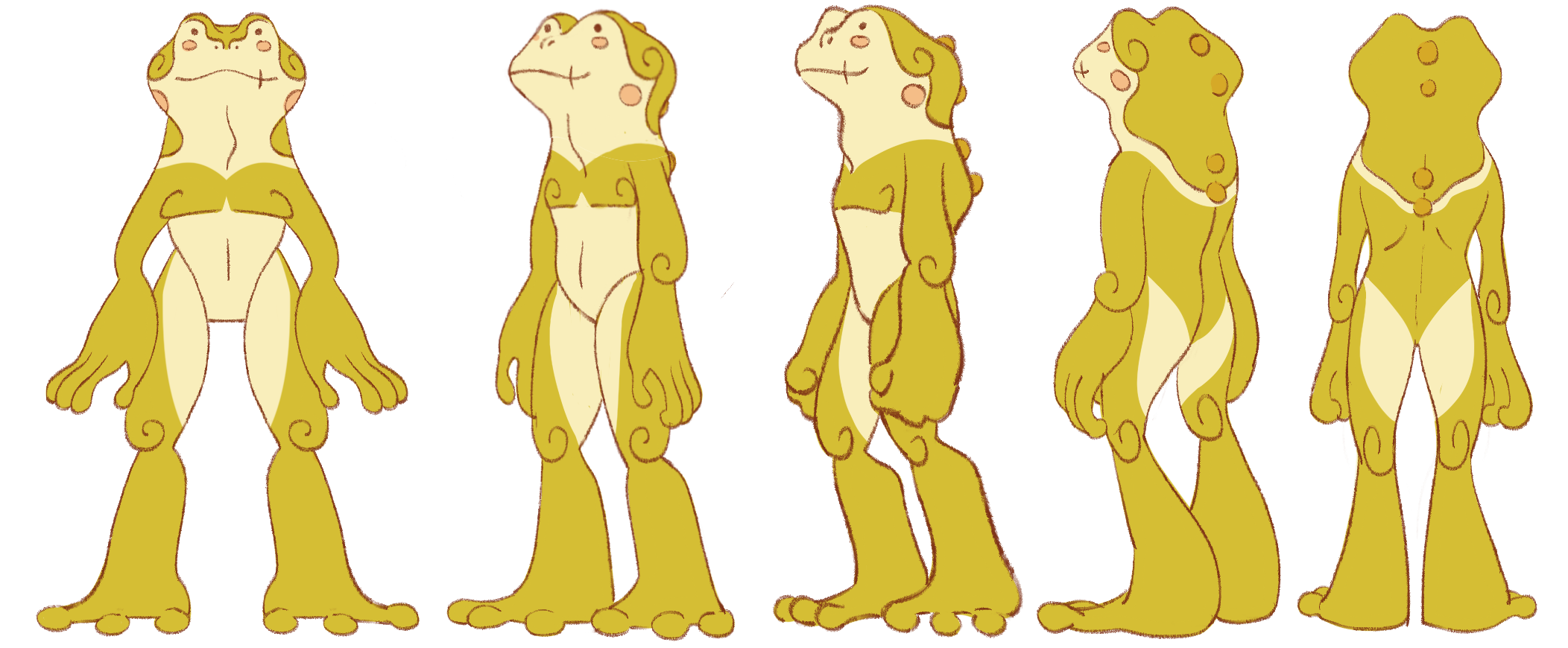 Toad Bridegroom Character Design