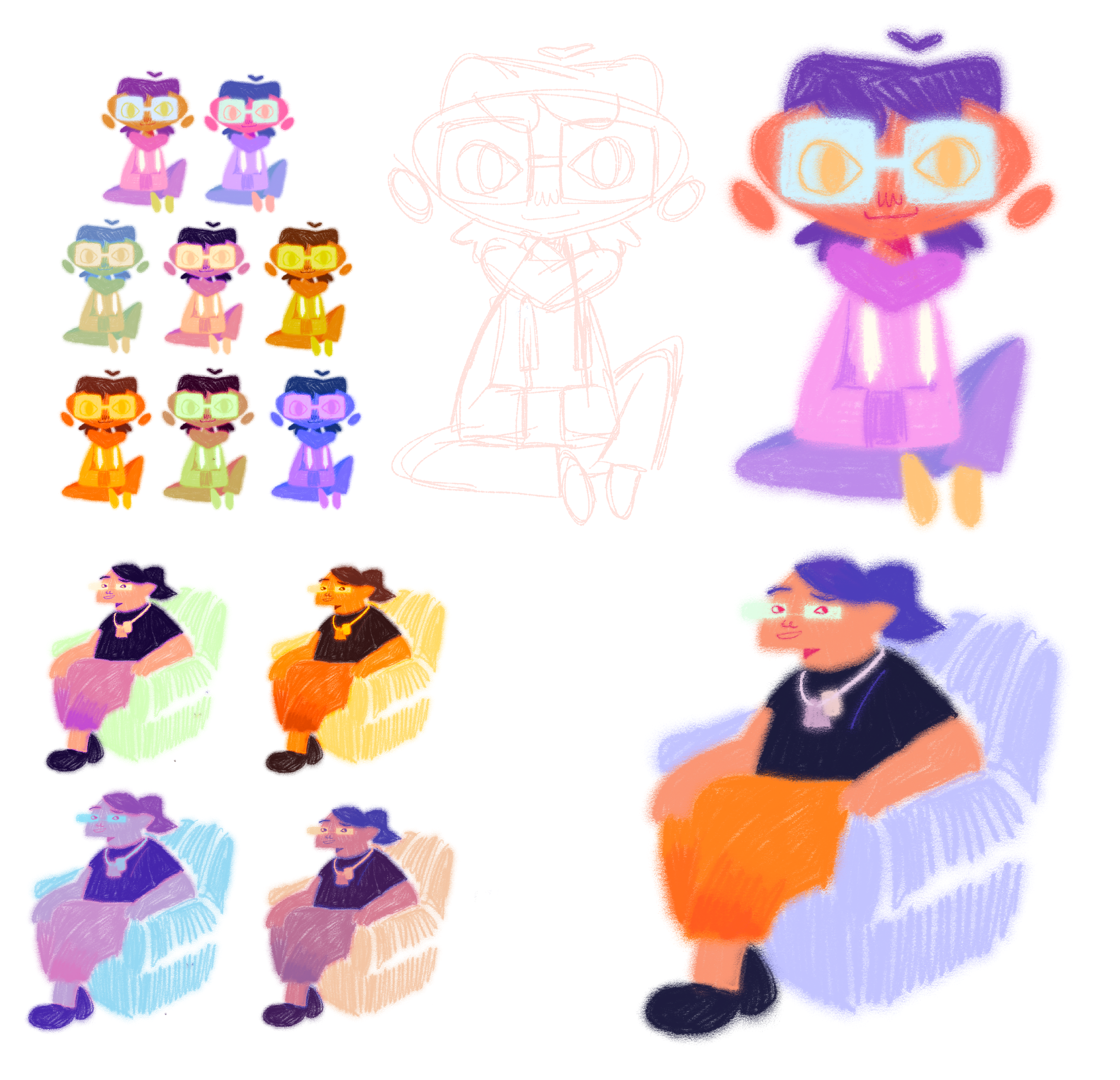 'What Is Love to You?' Character Designs