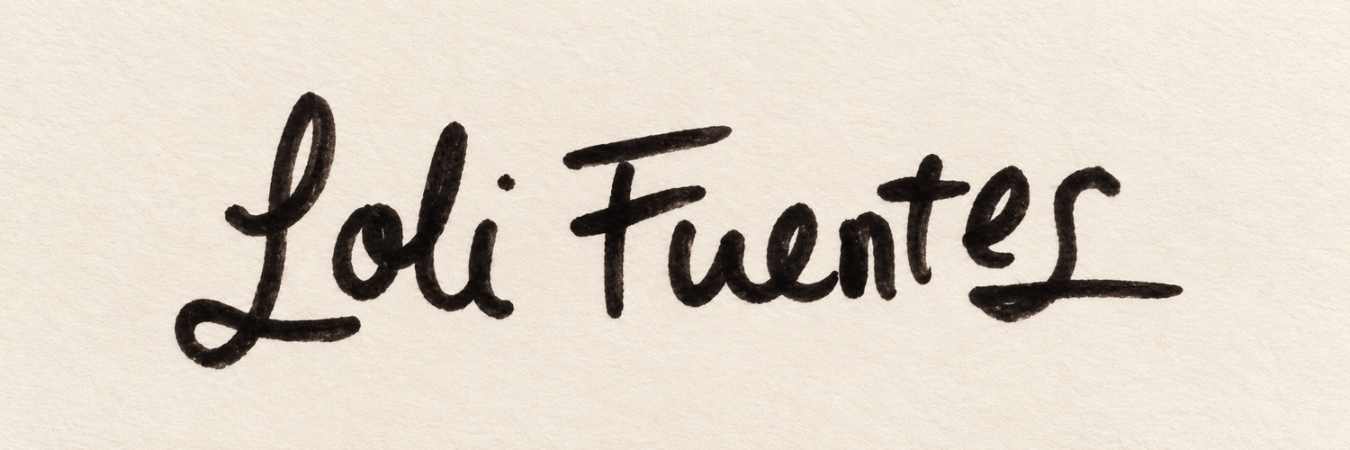 Firma de Loli Fuentes