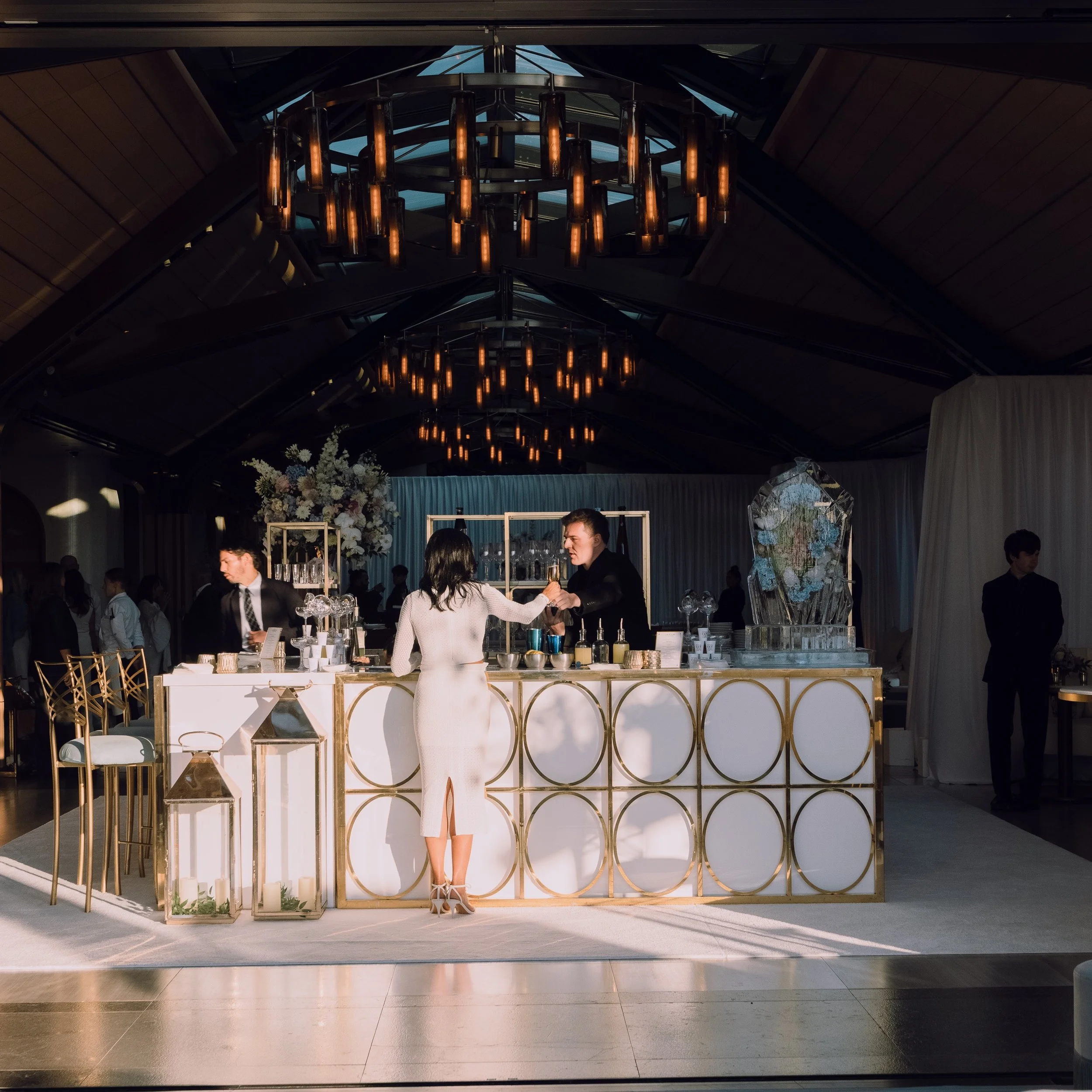 When the venue is beautiful inside and out...just use the whole place! We had the perfect setting @lejardinsurmadison for a surprise 60th birthday. Event Planning &amp; Design @cbealifestyle Entertainment @cerbellicreative @kristavaldj Catering @dani