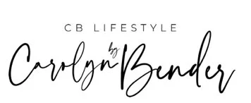 CB Lifestyle by Carolyn Bender logo in black script lettering