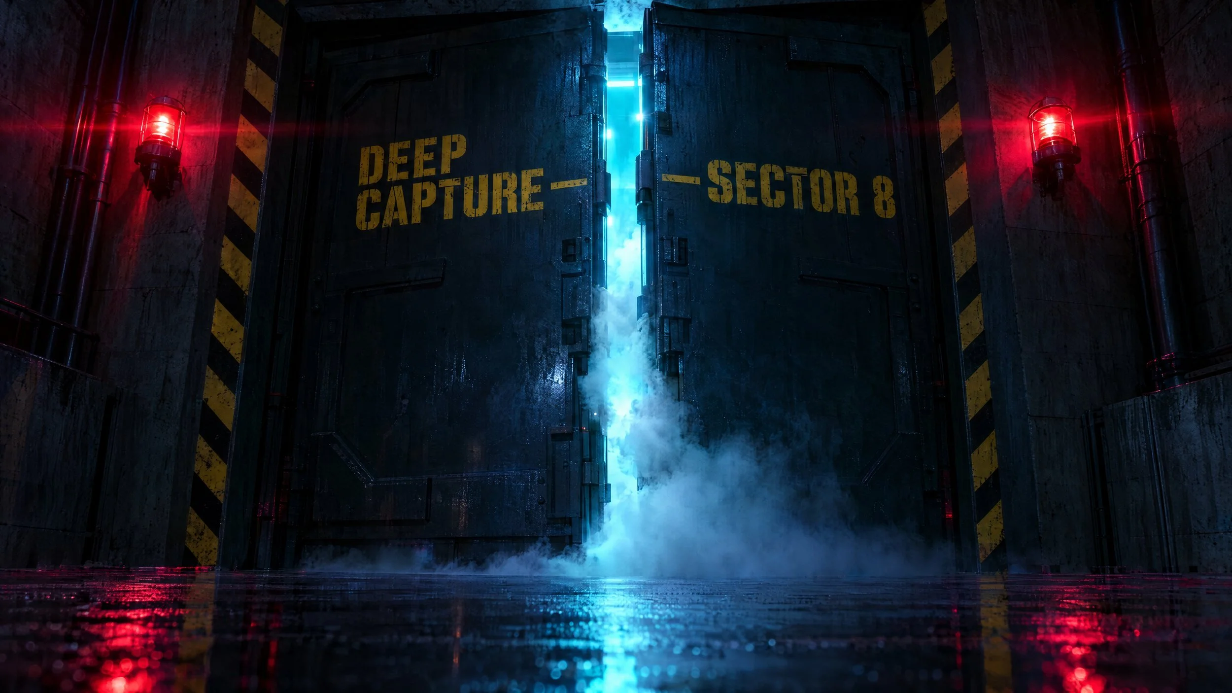 Sector 8. Badge required, sense of humor mandatory. The rig is real; the lab is not.