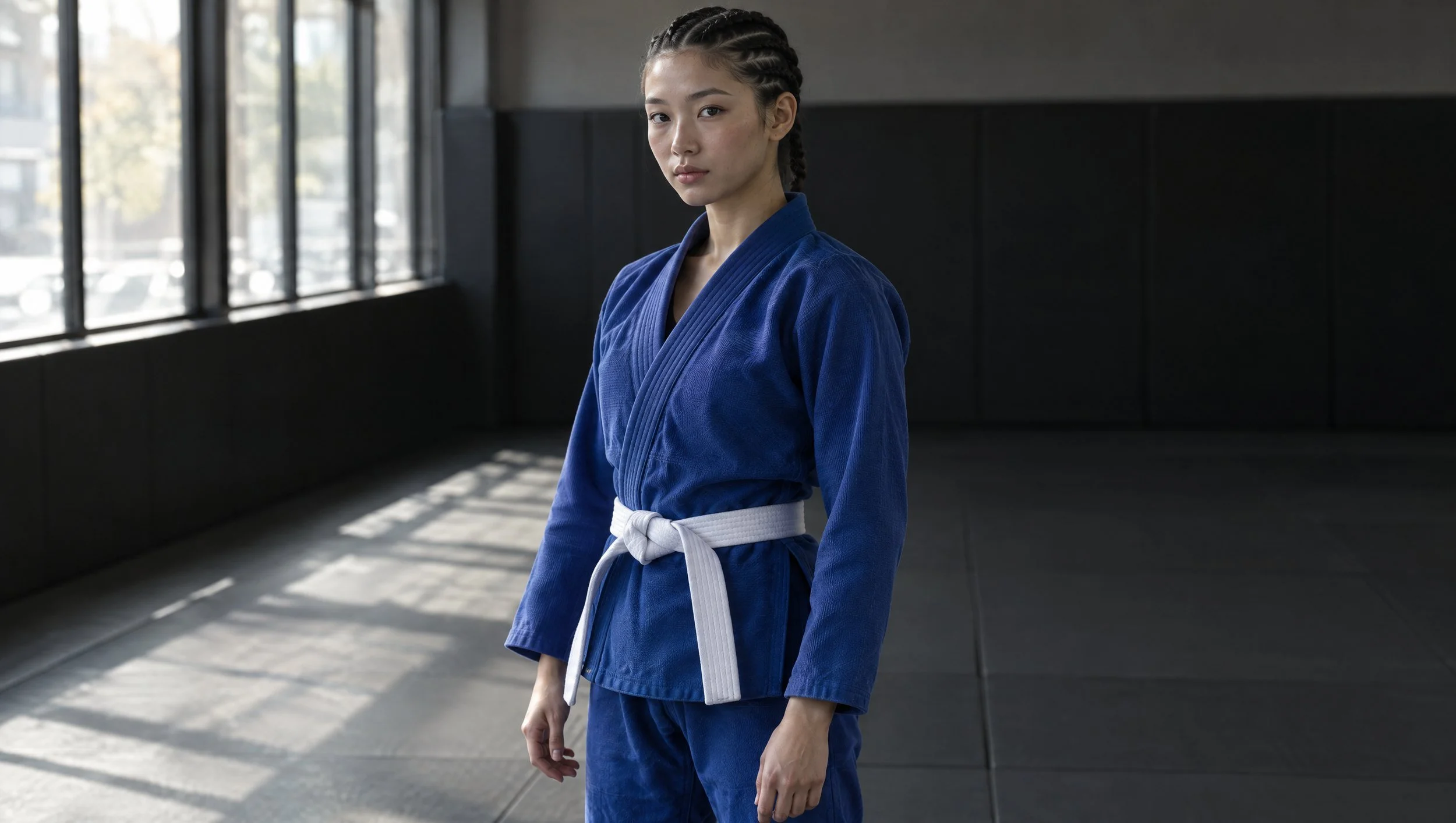 The student. Day one, white belt.