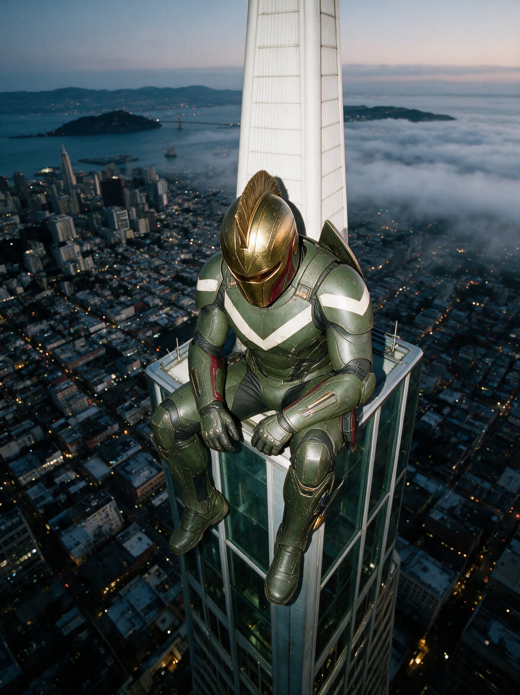 Vanguard, top of the city. Personal piece.