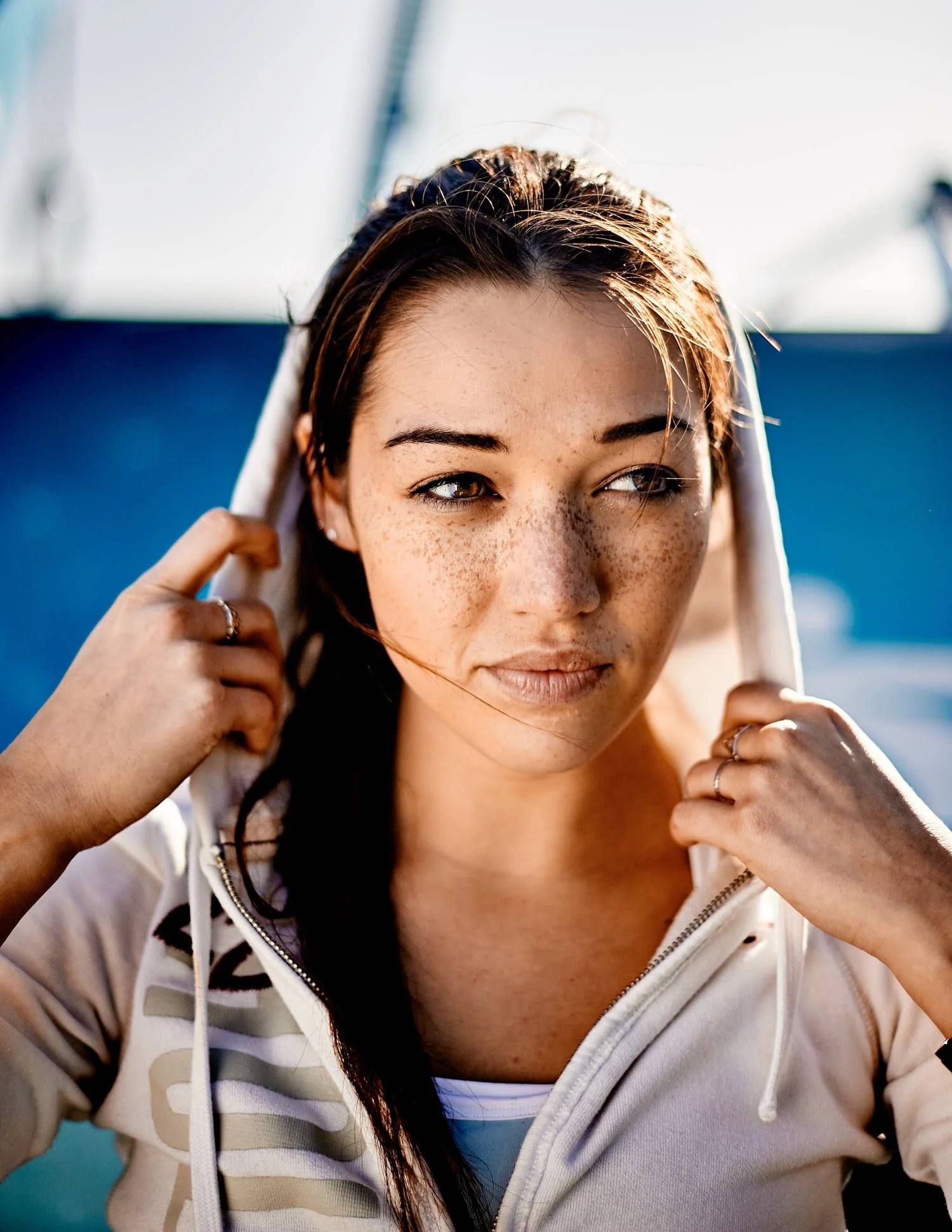 Athlete. Portrait.