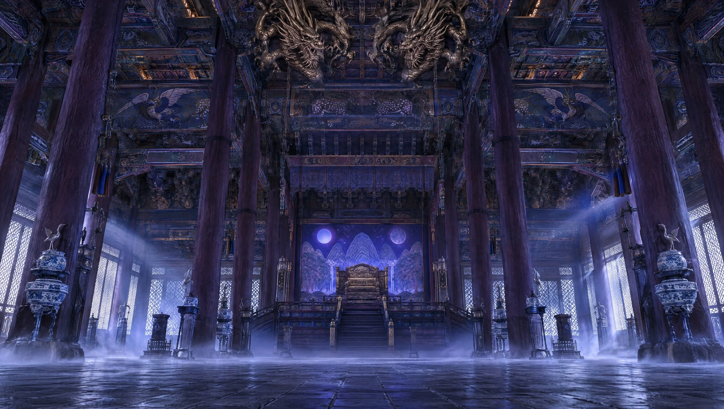 03 World. The throne hall.