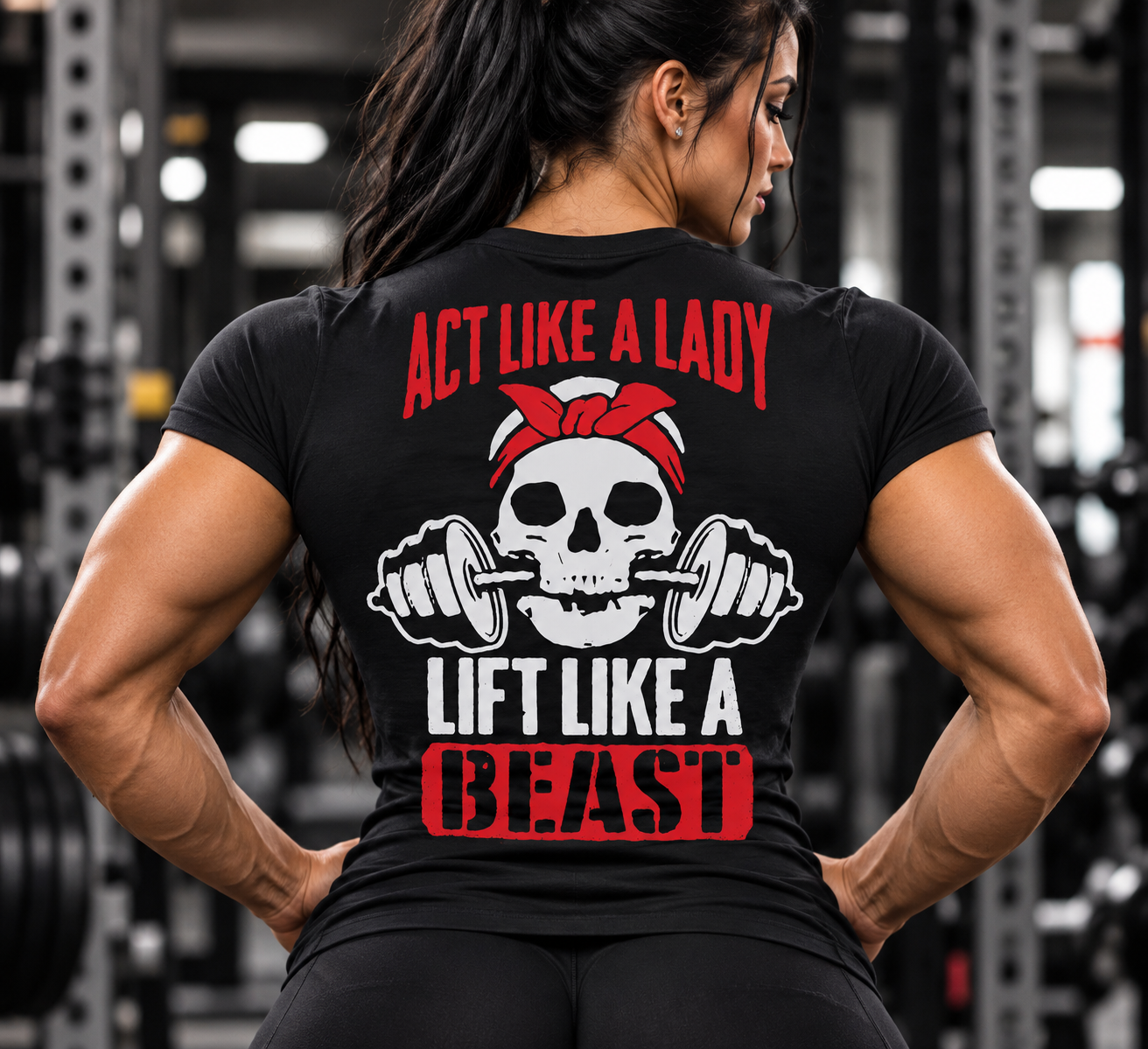 act like lady lift like a beast
