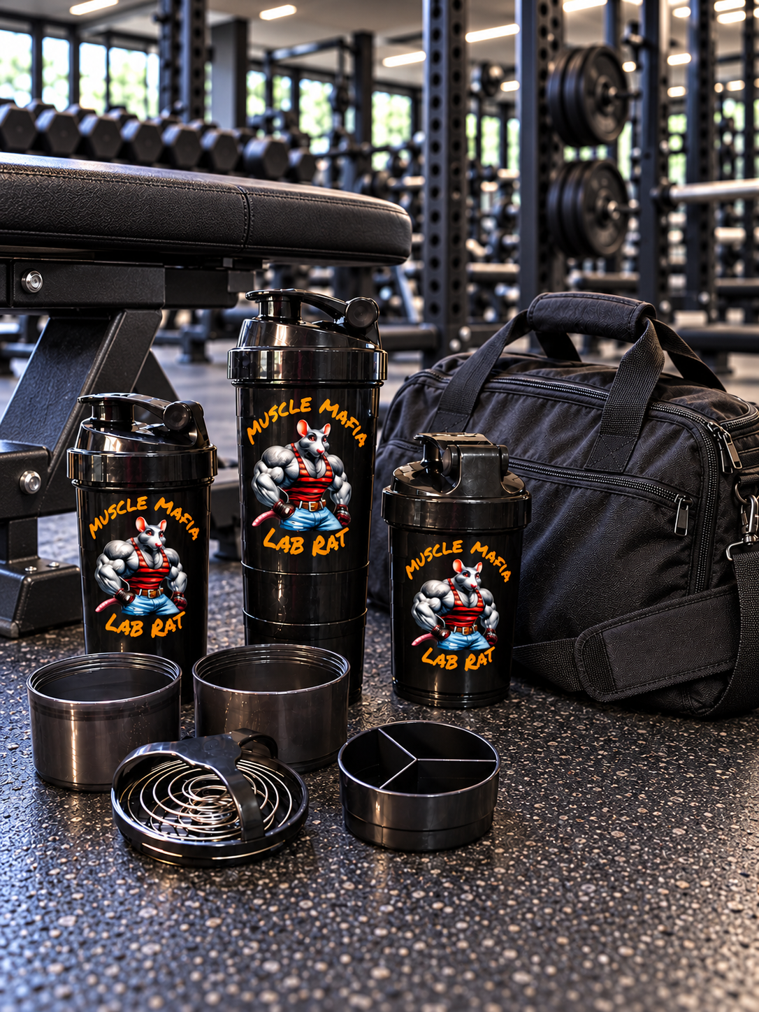 Muscle Mafia Lab Rat Shaker Bottle