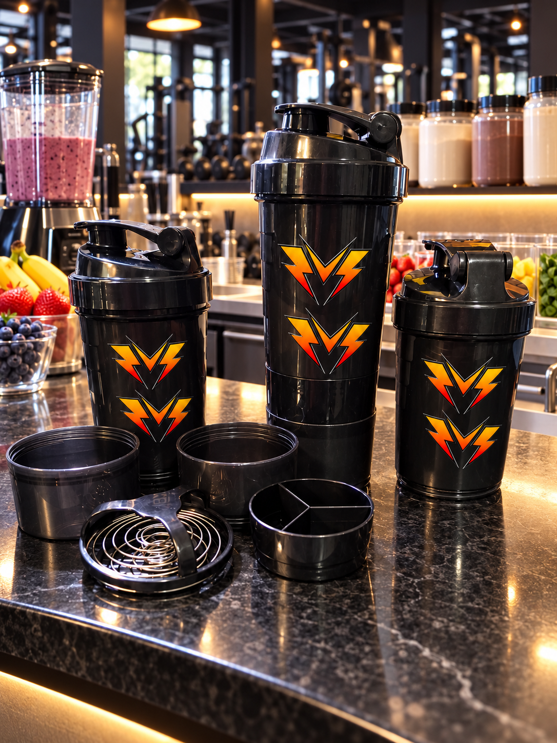muscle mafia shaker bottle