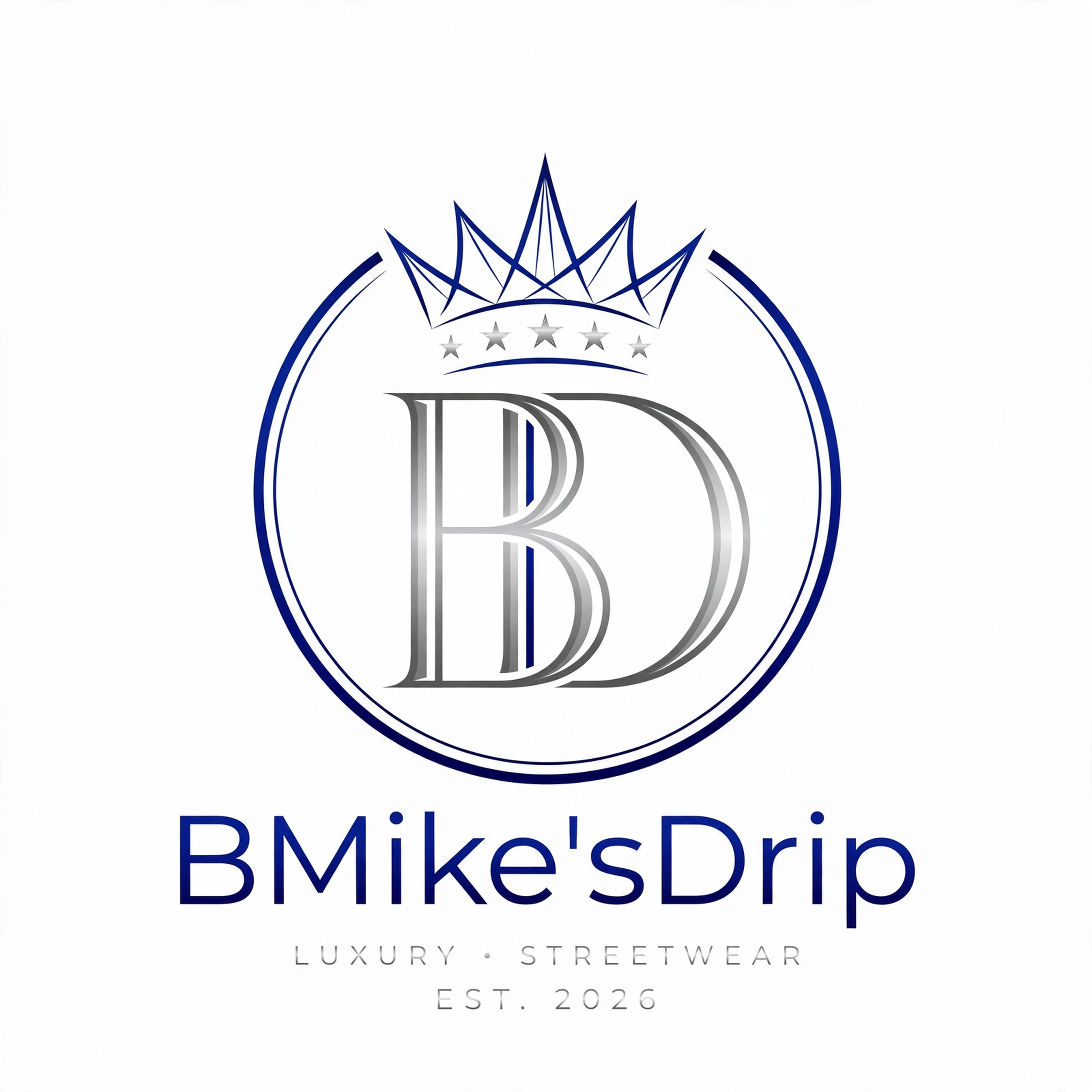BMike'sDrip BD monogram logo