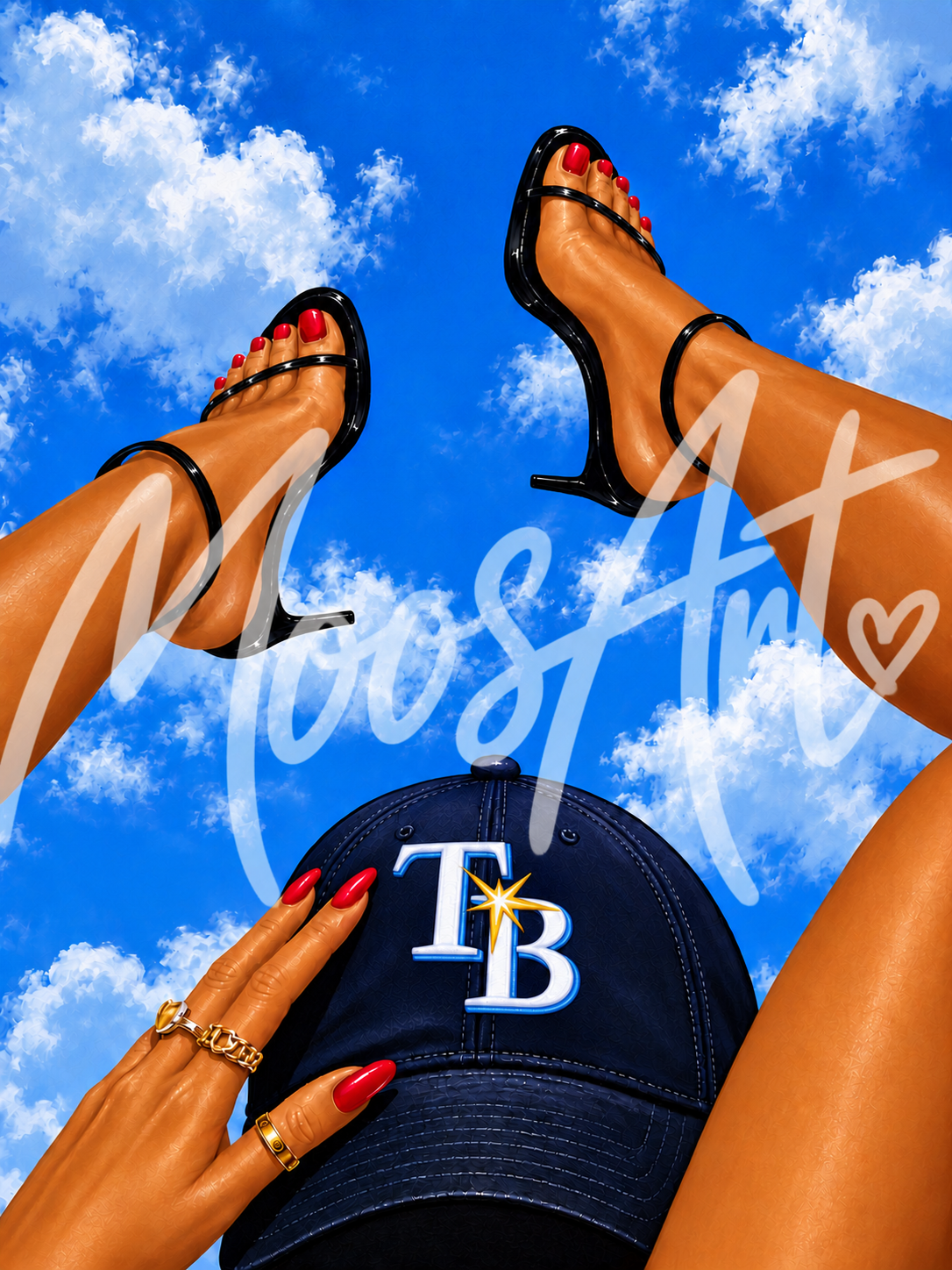 Rays "eat it" Print
