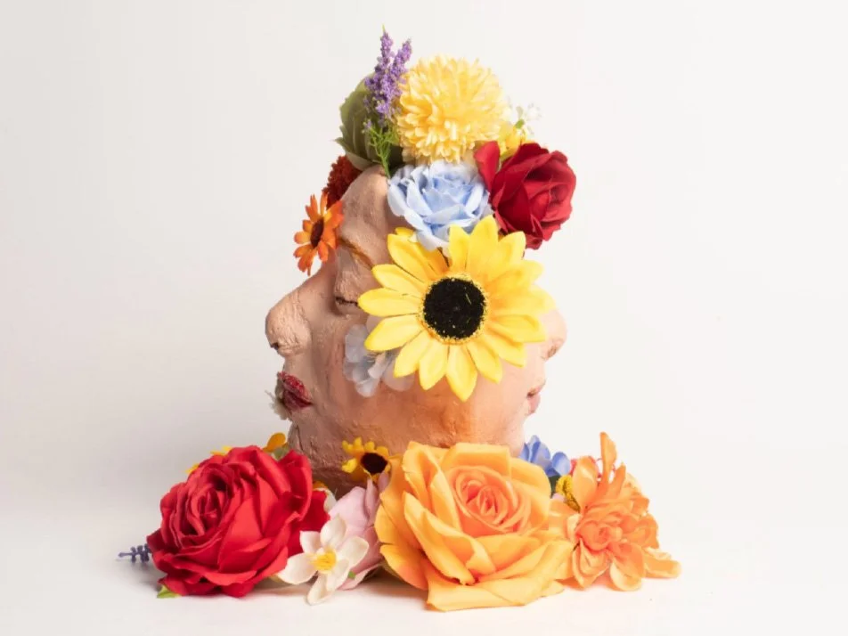 Artwork by Hannah Stein Flower Head
