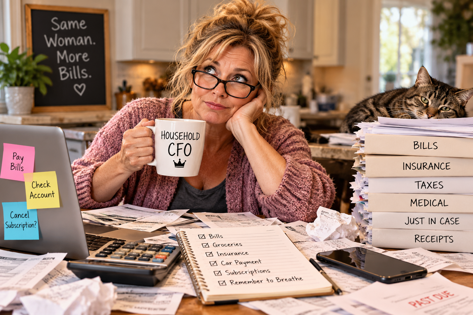 I Don't Remember Applying for the Position of Household CFO