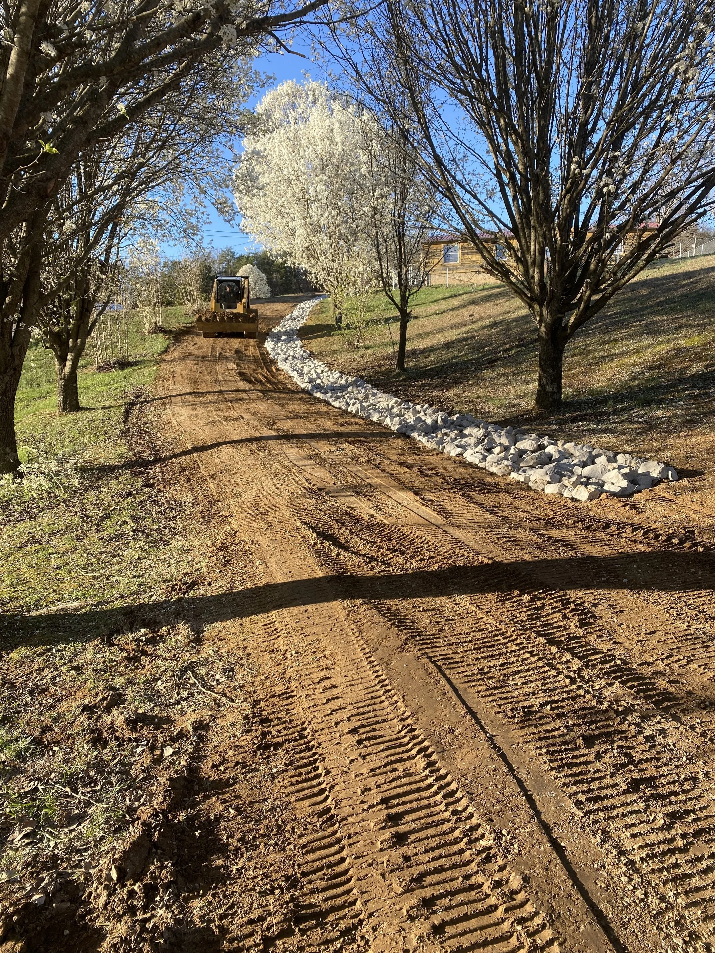 Ditch & Drainage for Gravel Driveway