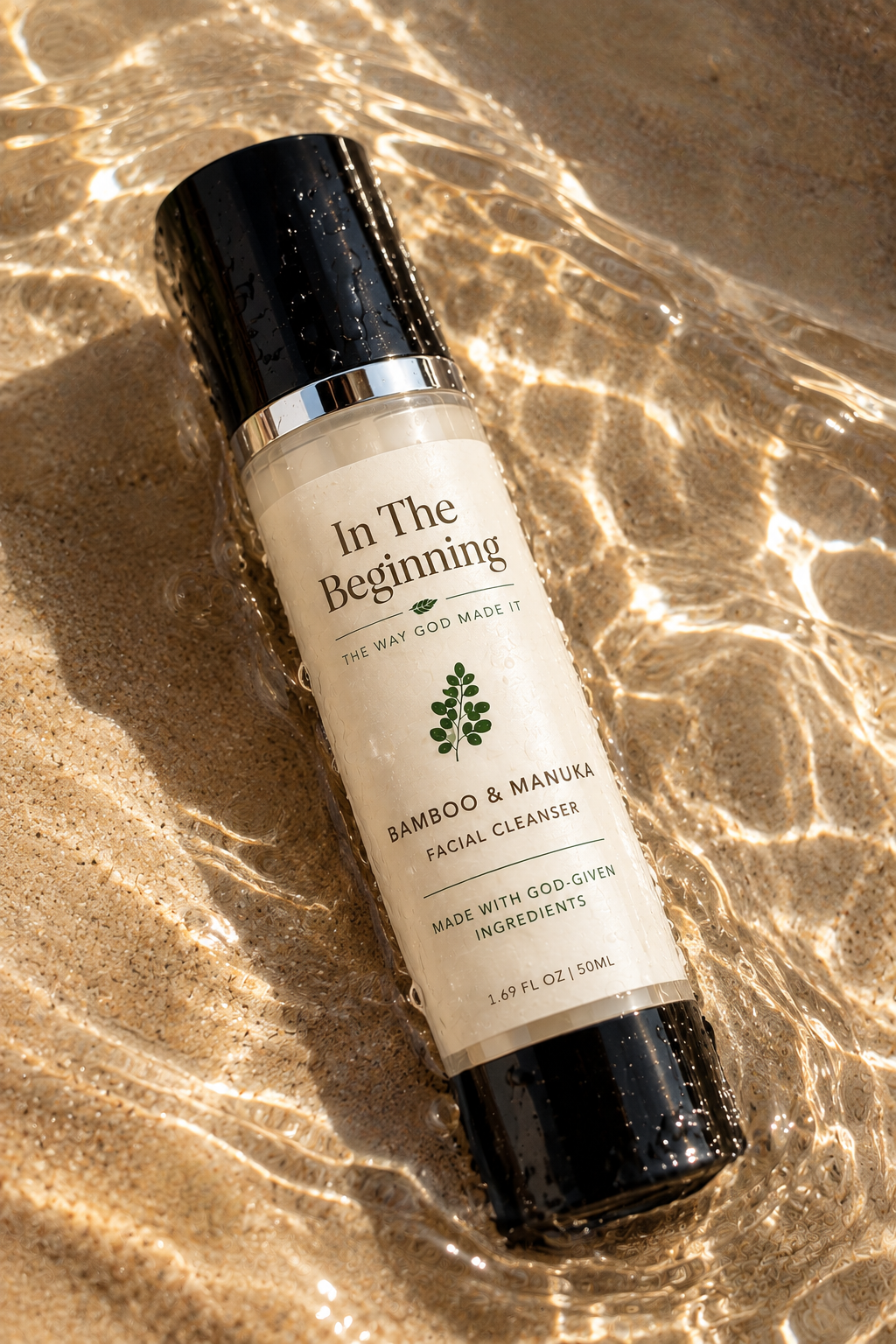 Bamboo & Manuka facial cleanser