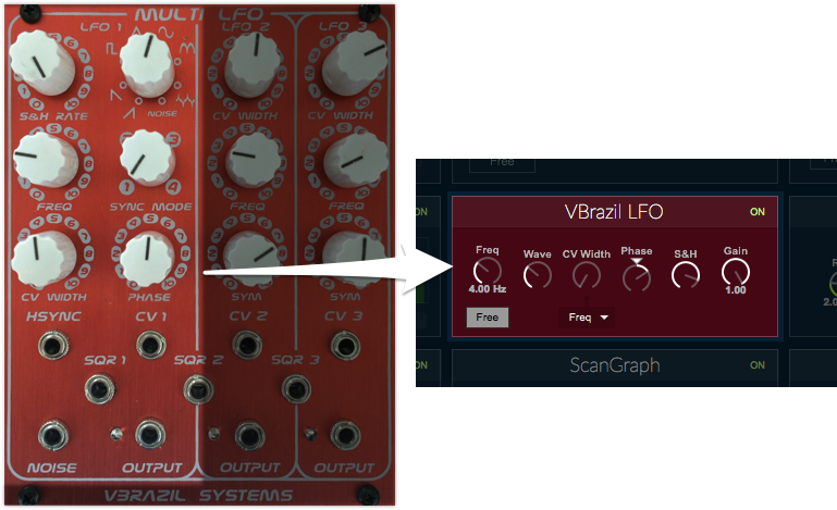 eurorack Module →&nbsp;cv toolkit digital module