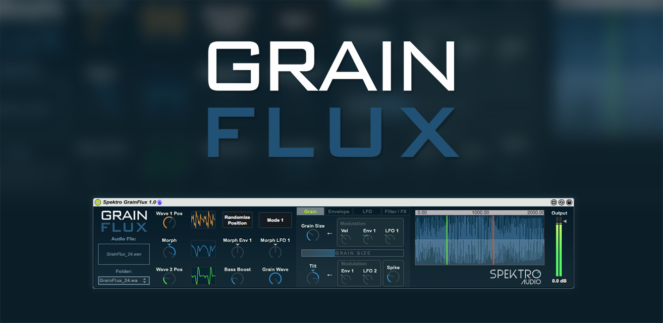 Spektro grainflux hybrid synthesizer