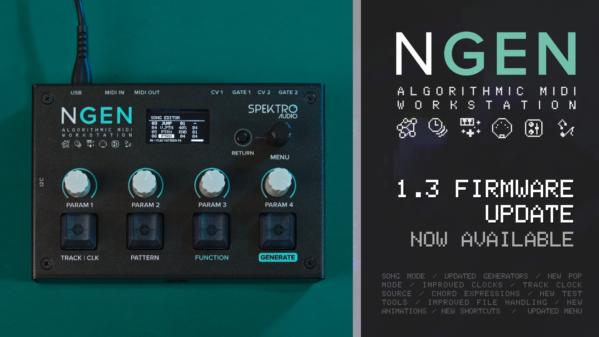 NGEN 1.3 Firmware Update now Available!