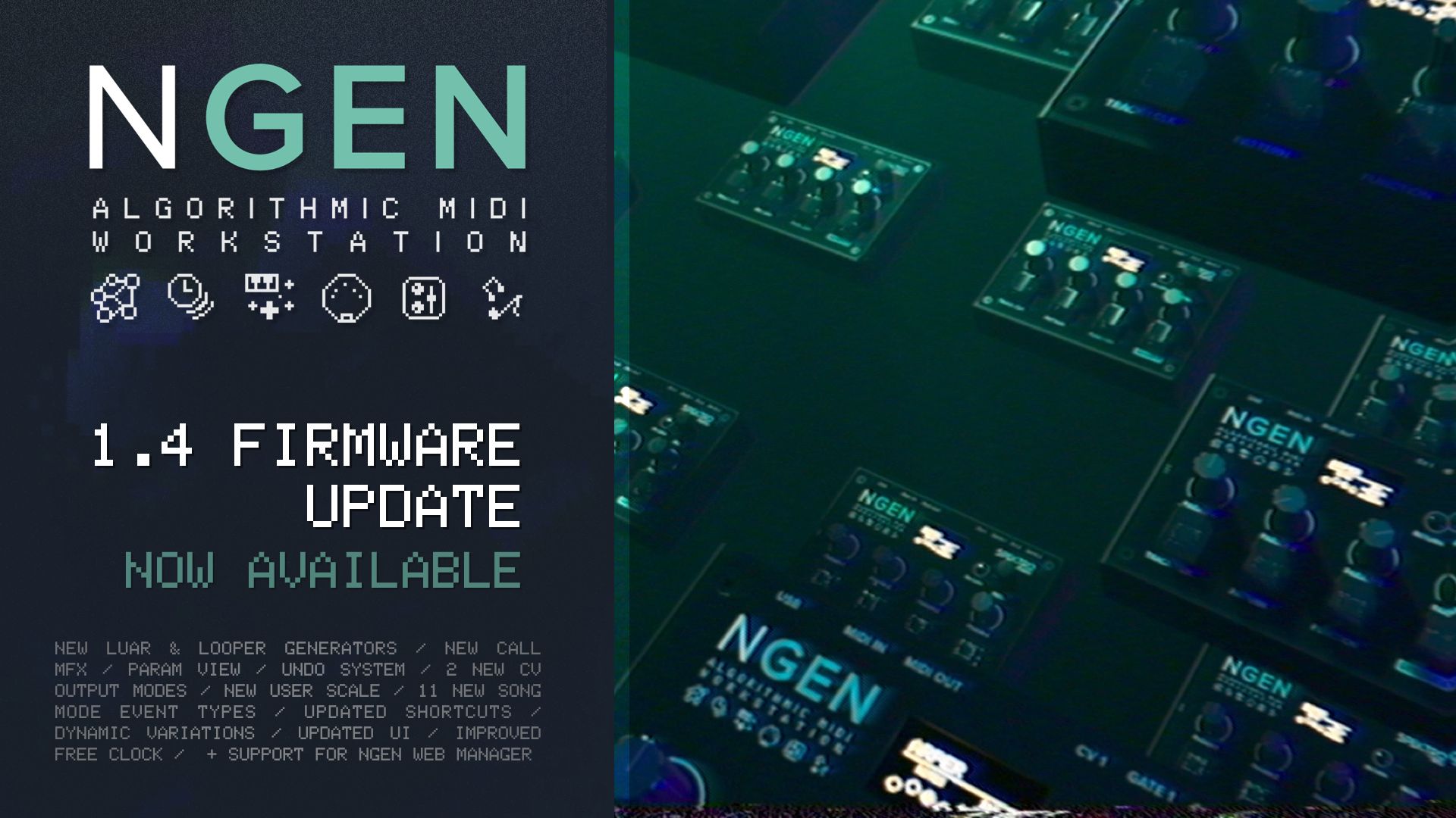 NGEN 1.4 Firmware Update &amp; Web Manager now available!