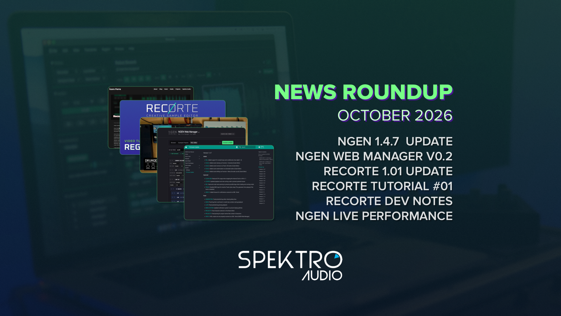 NGEN 1.4.7, Web Manager v0.2, Recorte 1.01 and more!