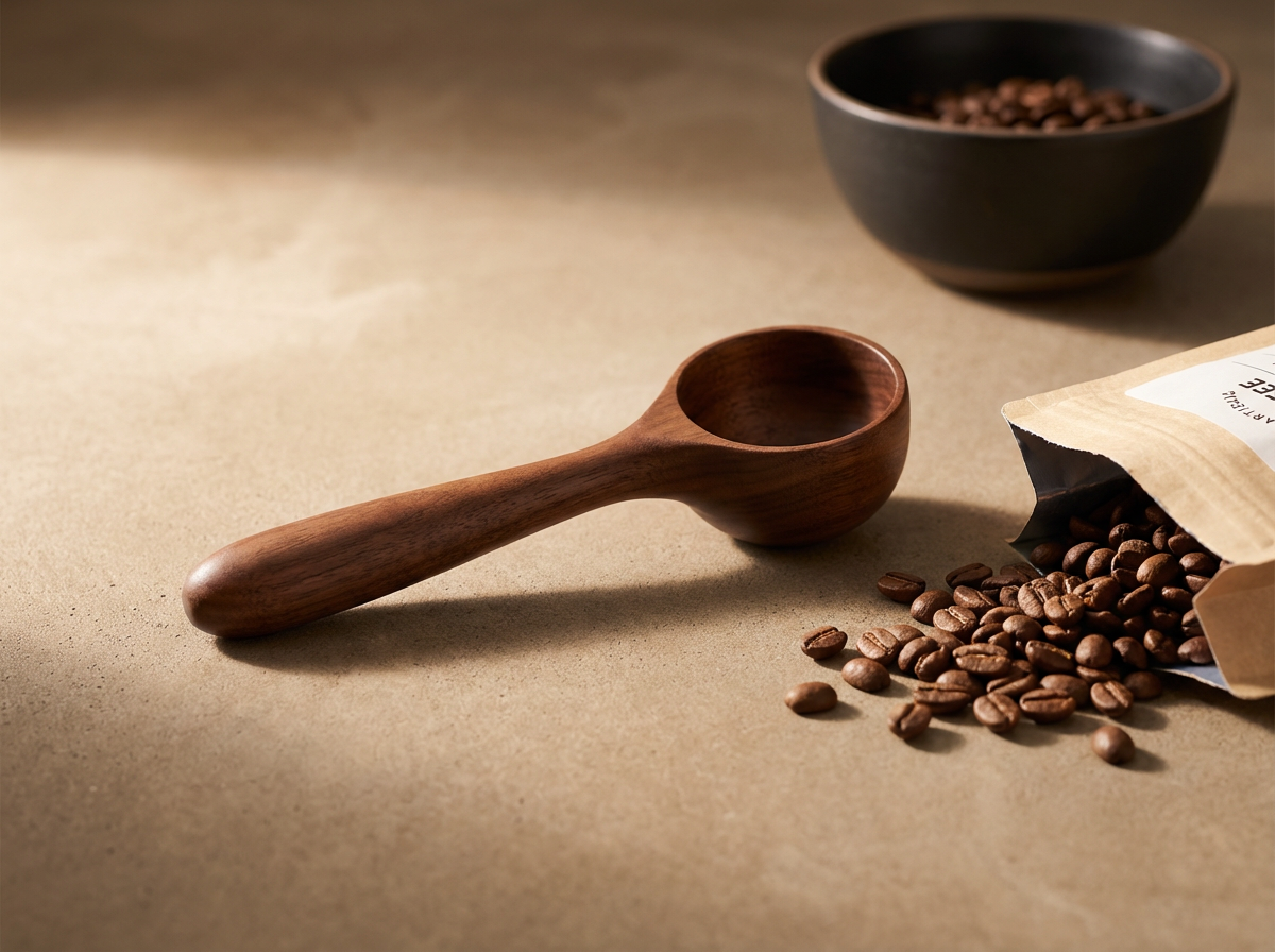 Wooden Coffee Scoop