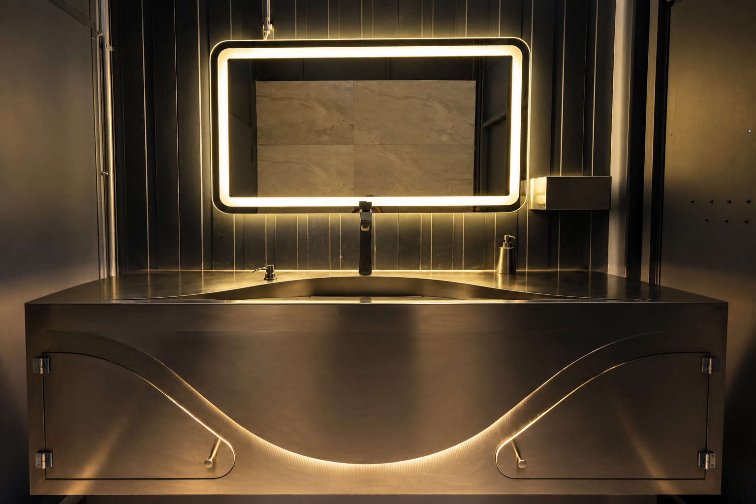 Moody Modern Vanity with Glowing Mirror.png
