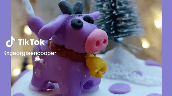 milka snowglobe tiktok.gif